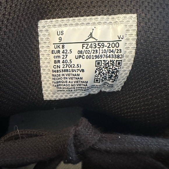 Jordan Air Jordan 1 Mid SE 'Paris YMCA' Sneaker Shoes Men’s US 9 - Picture 13 of 14